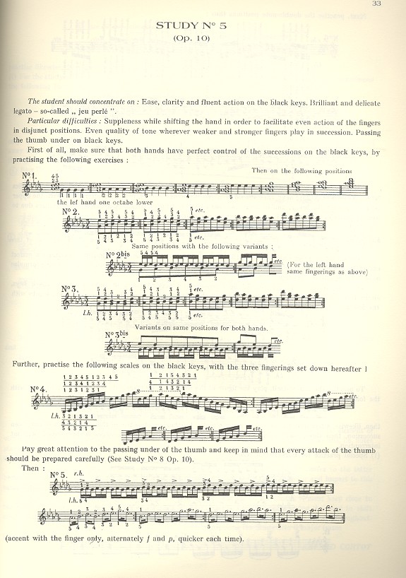 Studies op.10 and op.25