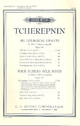 Complaint op.104,3