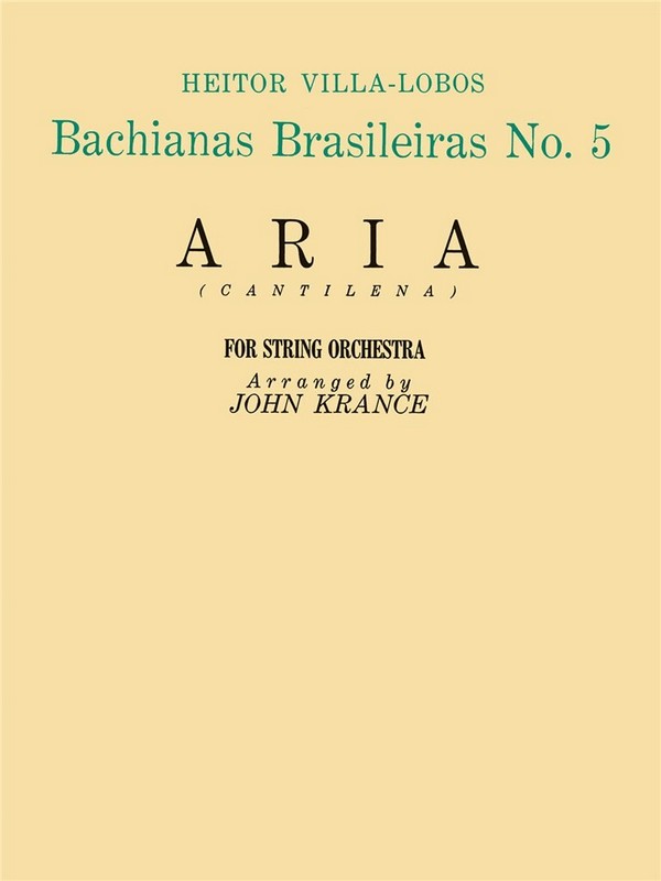 Aria from Bachianas Brasileiras no.5