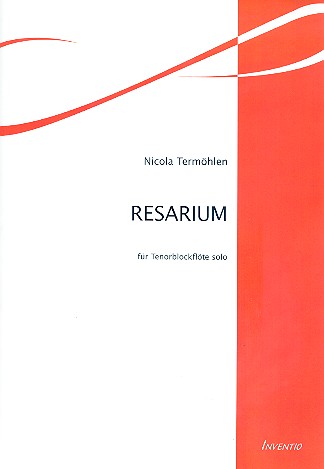 Resarium für Tenorblockflöte