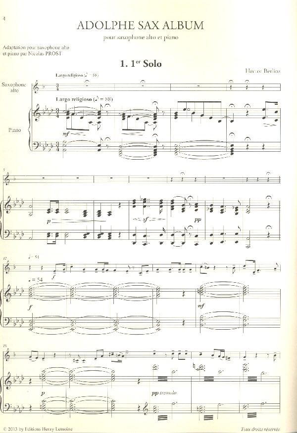 Adolphe Sax Album