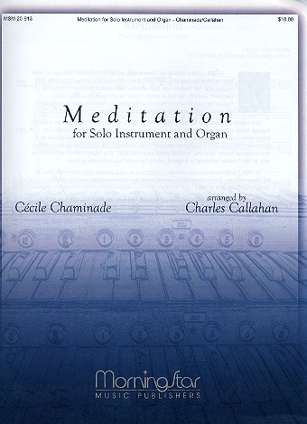 Meditation for melody instrument and organ