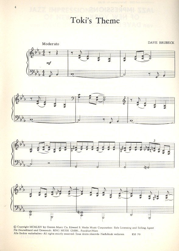 Jazz Impressions of New York: