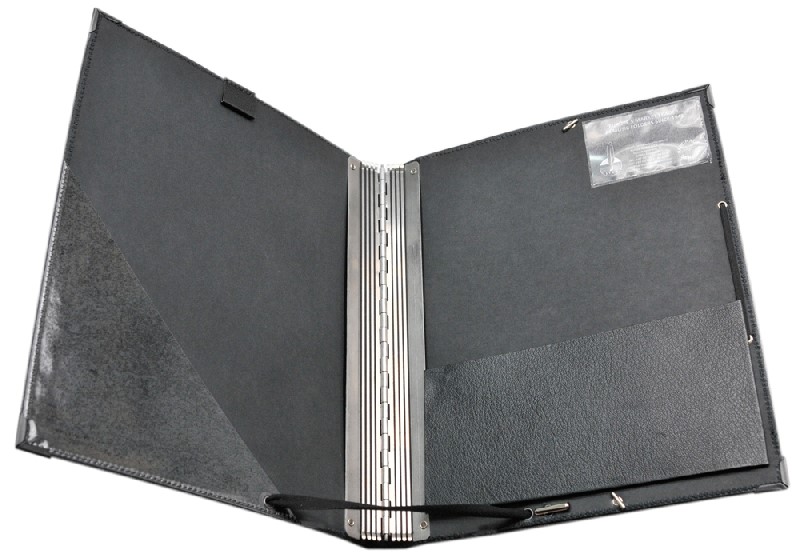 Chormappe 25x32cm  mit Scharnier und 10 Kordeln