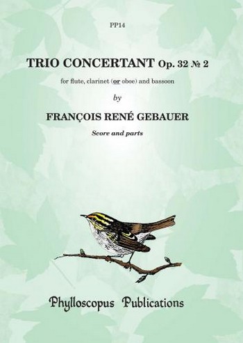 Trio concertant op.32,2 for flute, clarinet