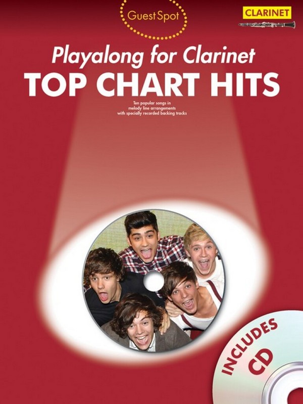 Top Chart Hits (+CD): for clarinet