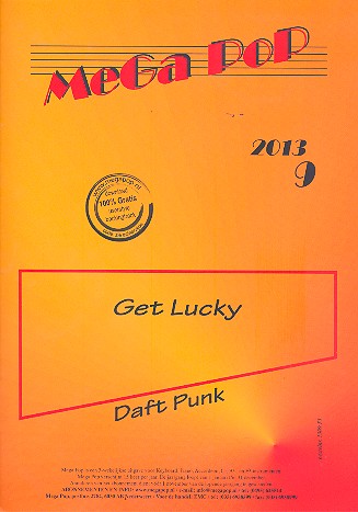 Get lucky: für Klavier