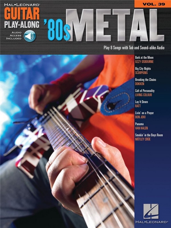 80's Metal (+CD): guitar playalong vol.39