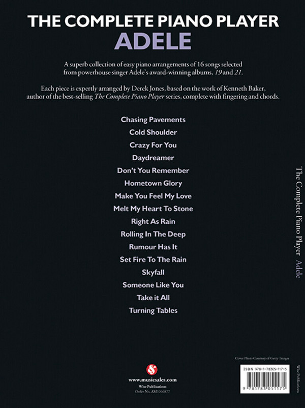 The complete Piano Player - Adele: