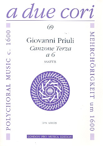 Canzone terza a 6 für 6 Instrumente