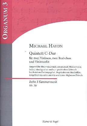 Quintett C-Dur für 2 Violinen,