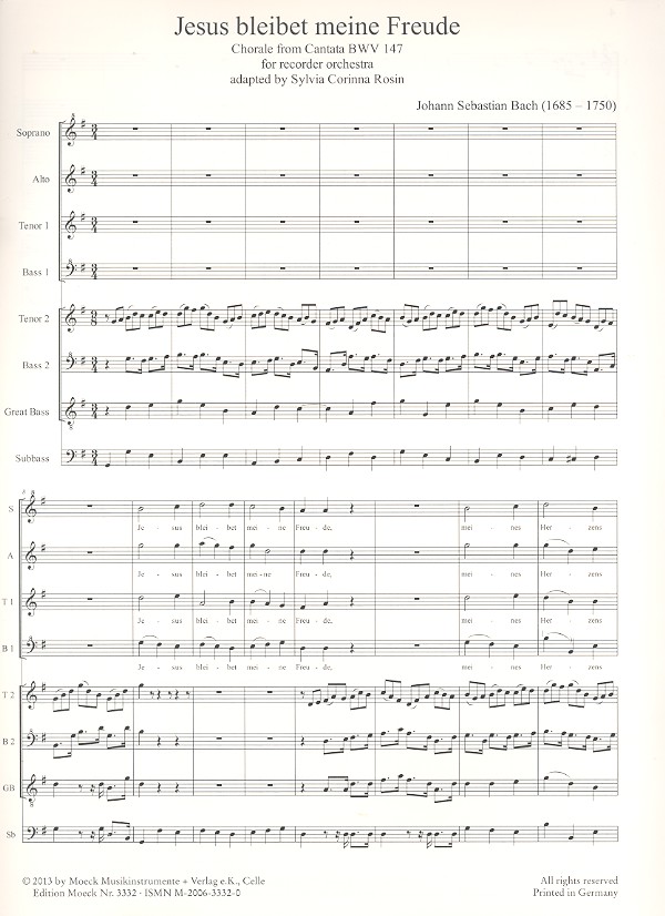 Jesus bleibet meine Freude BWV147