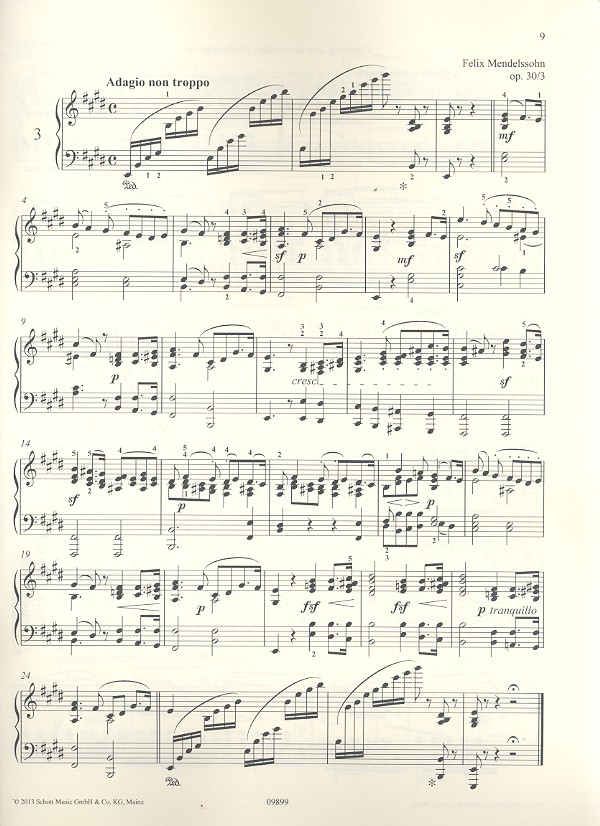 6 Lieder ohne Worte op. 30