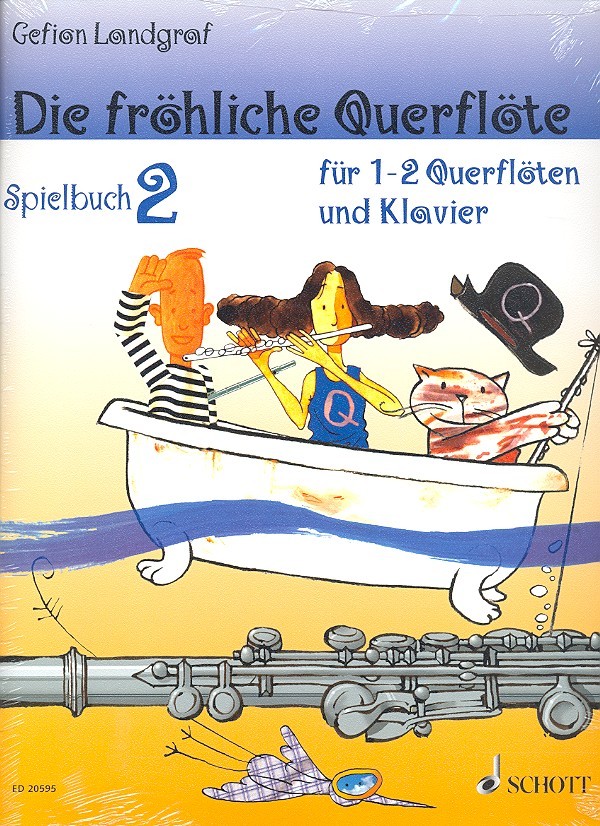 Die fröhliche Querflöte Band 2 und Spielbuch 2