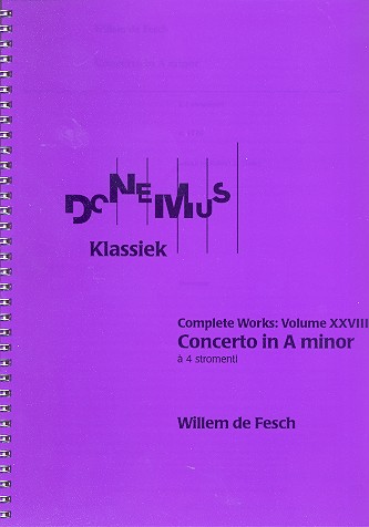 Concerto in a Minor for 4 instruments