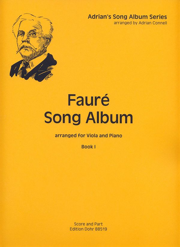Fauré Song Album vol.1 for viola and piano