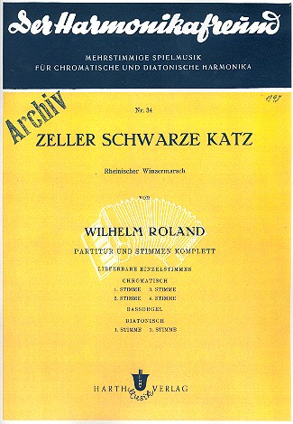 Zeller Schwarze Katz für 3 Akkordeons