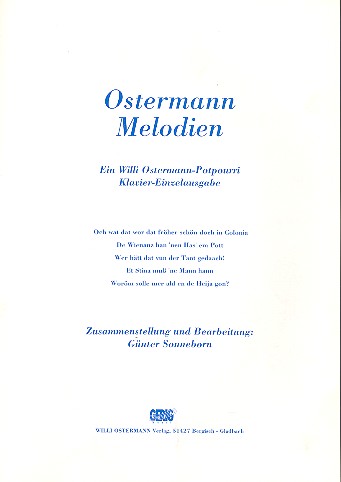 Ostermann-Melodien: Potpourri