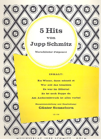 5 Hits von Jupp Schmitz: