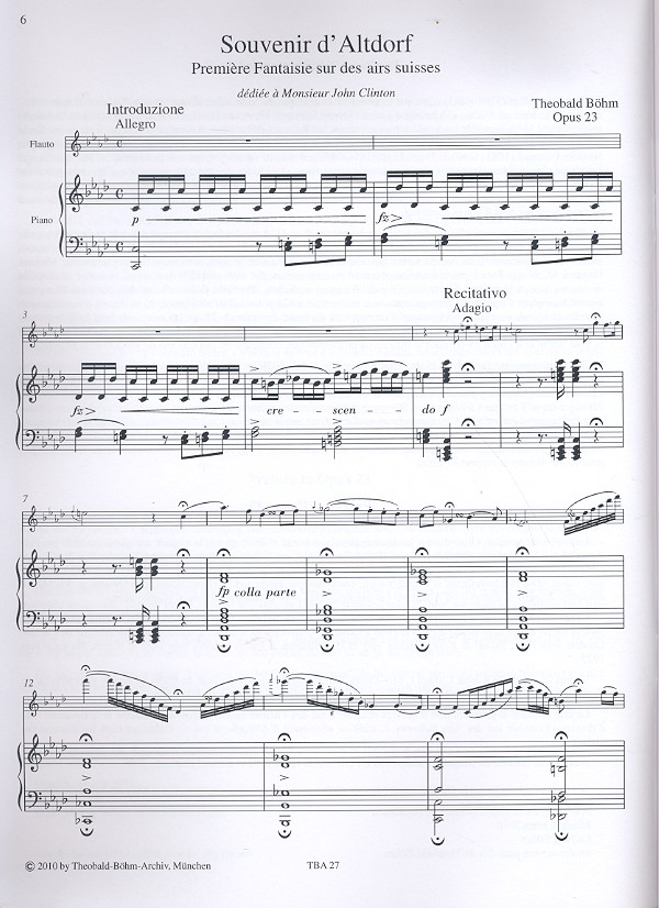 Souvenir d'Altdorf op.23