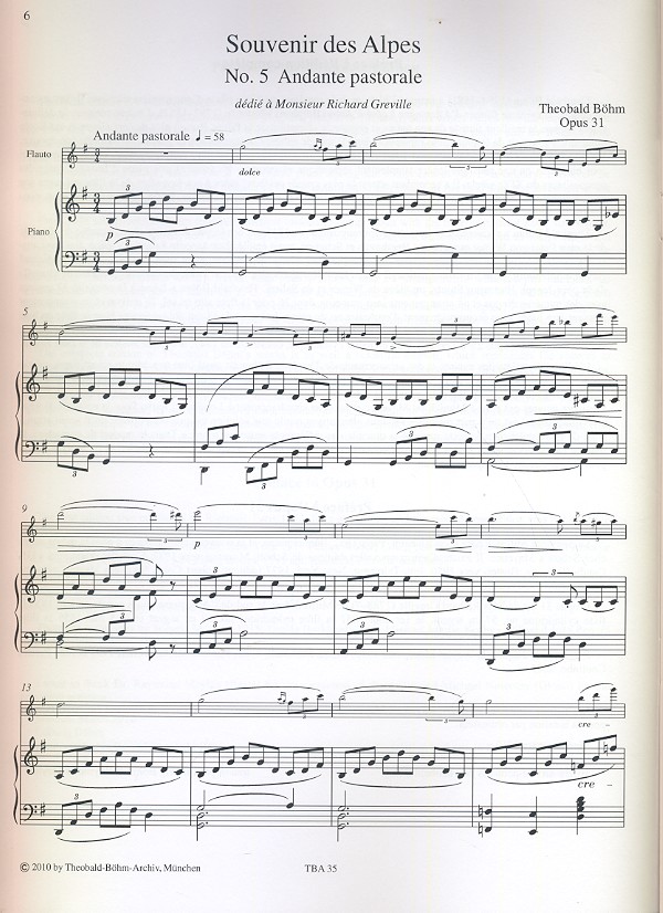 Souvenir des Alpes no.5 op.31