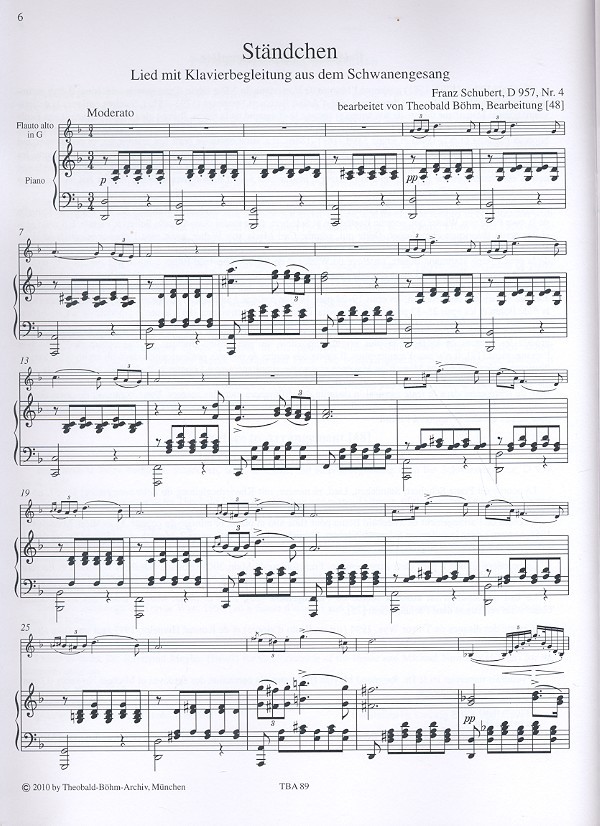Ständchen aus 'Schwanengesang' D957 Nr.4