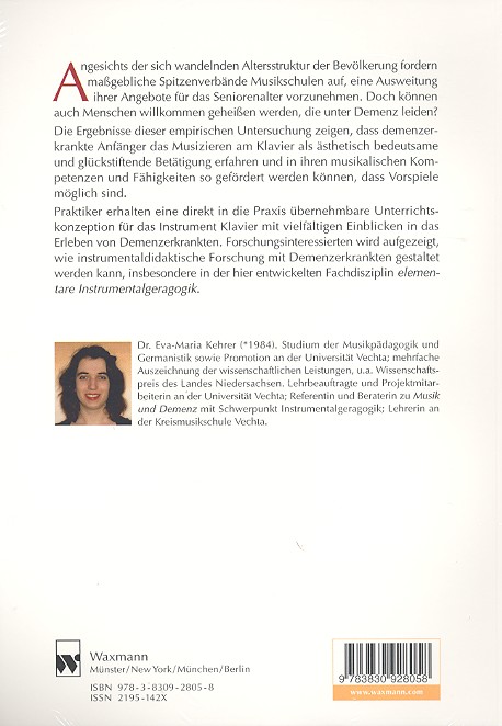 Klavierunterricht mit dementiell erkrankten Menschen