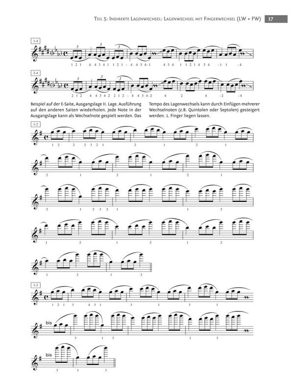 Systematische Violintechnik Band 4