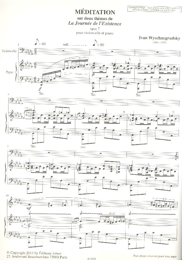 Méditation sur 2 thèmes de La journée de