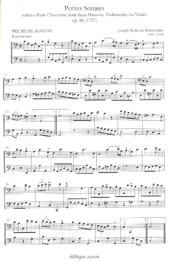 Petites sonates op.66 