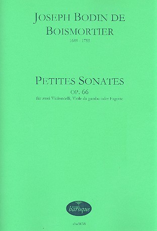 Petites sonates op.66 