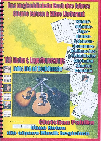 Gitarre lernen und altes Liedergut (+CD)