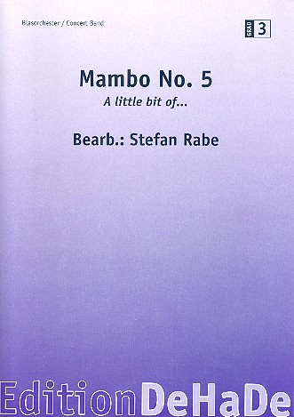 Mambo Nr.5: für Blasorchester