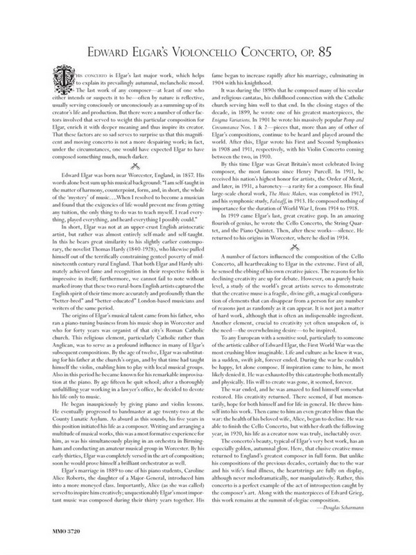 Cello Concerto in e Minor op.85 (+2 CD's)