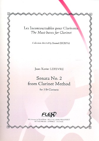 Sonata no.2 from Clarinet Method