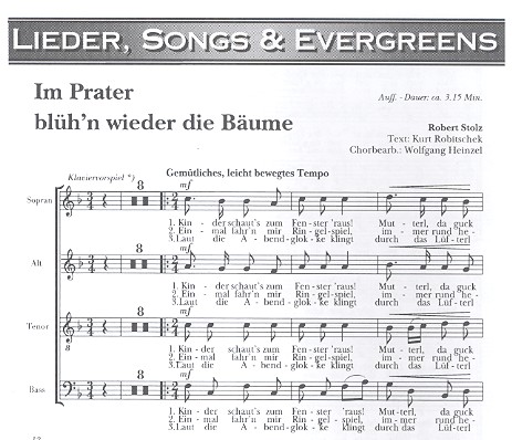 Im Prater blüh'n wieder die Bäume