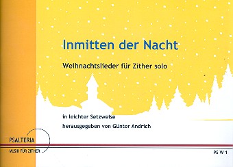 Inmitten der Nacht für Konzertzither