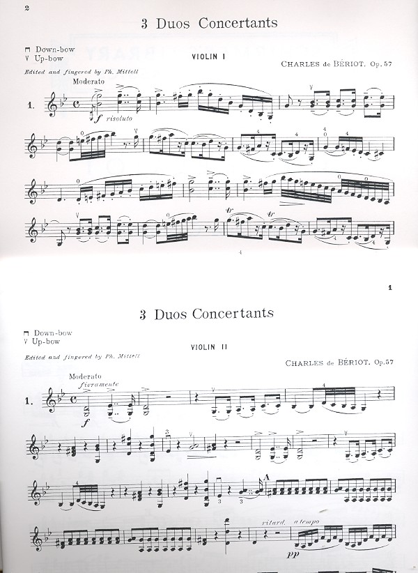 3 Duos concertants op.57