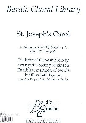 St. Joseph's Carol for baritone and