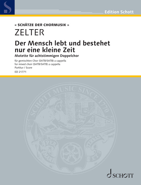 Der Mensch lebt und bestehet nur eine kleine Zeit