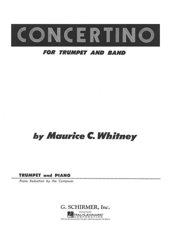 Concertino for trumpet and band