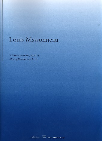 3 Quartette op.11,1 