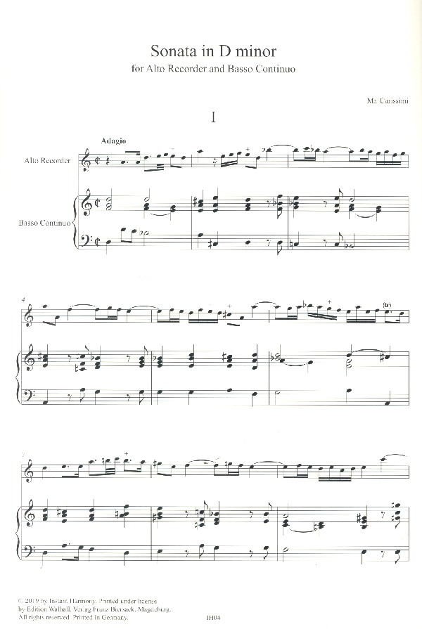Sonata in d Minor
