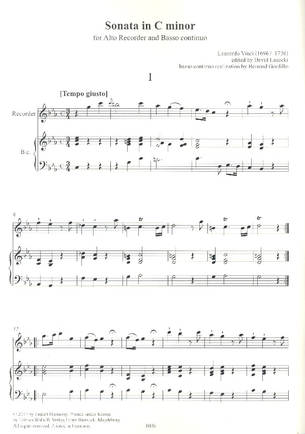 Sonata c minor