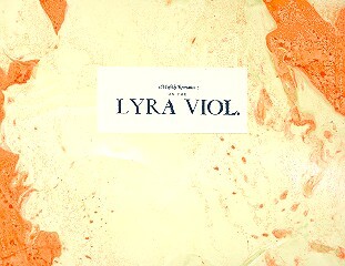 Musicks Recreation on the Lyra Viol