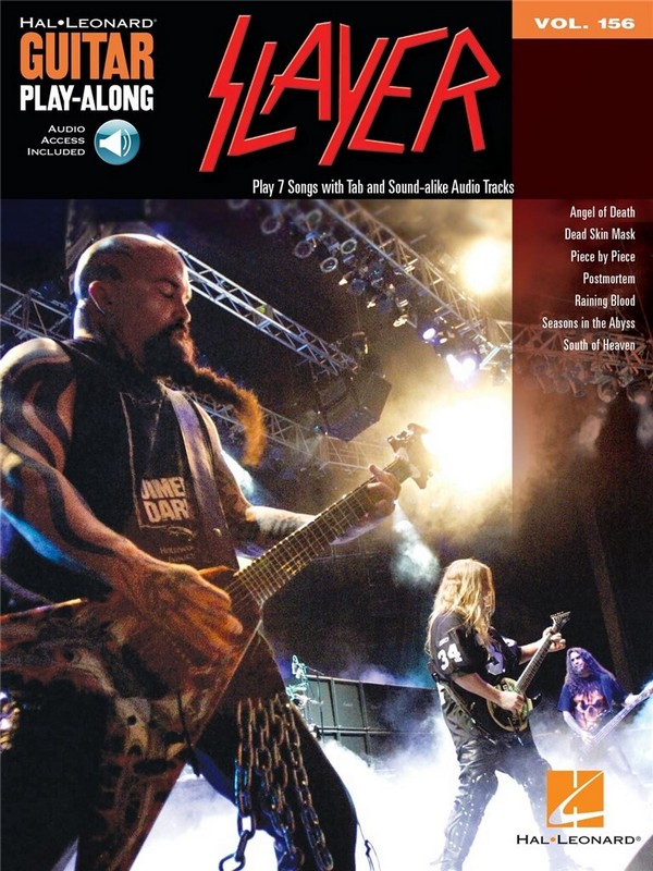 Slayer (+CD): guitar playalong vol.156