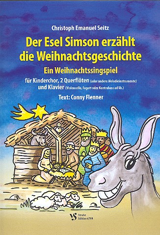 Der Esel Simon erzählt die Weihnachtsgeschichte