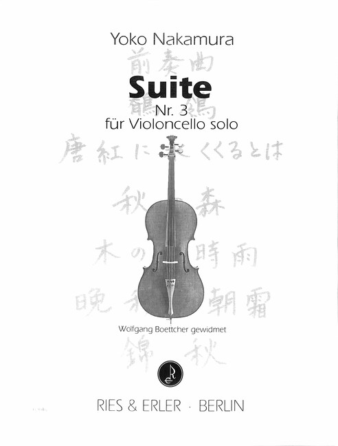 Suite Nr.3 für Violoncello
