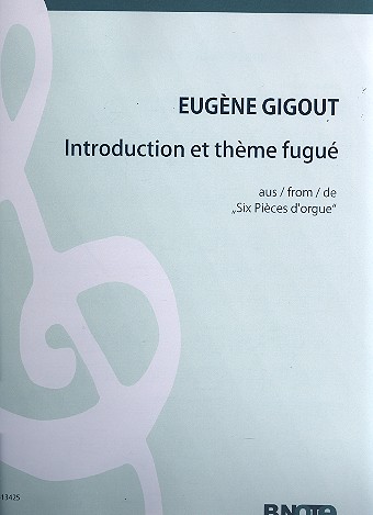 Introduction et thème fugué