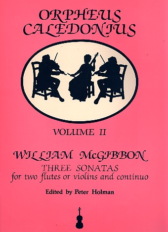 3 Sonatas for 2 flutes (violins) and Bc